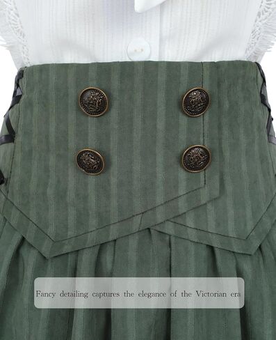 NSPSTT Victorian Dress for Women Renaissance Costume Medieval Outfit Maxi Skirts Blouse 2 pcs Set in Saudi Arabia