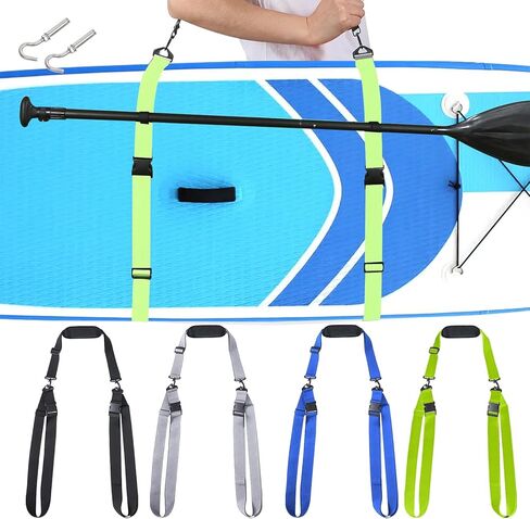 SUP Kayak Carry Strap Adjustable Shoulder Strap with 2 Kayak Storage Hooks in Saudi Arabia
