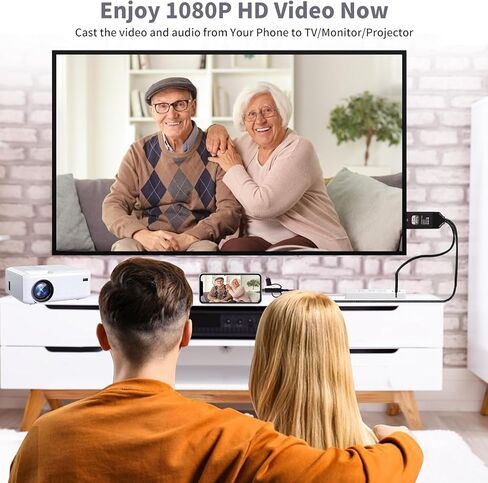 الإضاءة إلى كابل HDMI محول HDMI للهاتف التلفزيون إلى محول التلفزيون 2k 60 هرتز 1080P محول AV الرقمي 3 في 1 موصل شاشة المزامنة كابل HDMI متوافق مع الإضاءة USB C Micro USB إلى شاشة عرض HDTV in Kuwait