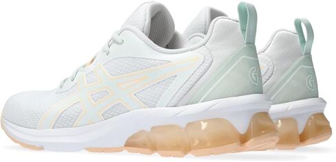 ASICS Women's Gel-Quantum 90 IV Sportstyle Shoe, 7.5, Black/Illuminate Mint in Saudi Arabia