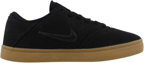 Nike SB Check Canvas GS Boys Shoes Size 5, Color: Black/Black/Gum Light Brown in Saudi Arabia