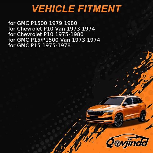 طقم عمود ذراع ذراع التحكم في التعليق العلوي الأمامي لشيفروليه P10 1975-1980 لـ Chevrolet P10 Van 1973-1974 for GMC P15 1975-1978 for GMC P15/P1500 Van 1973-1974 4 Piece in Saudi Arabia