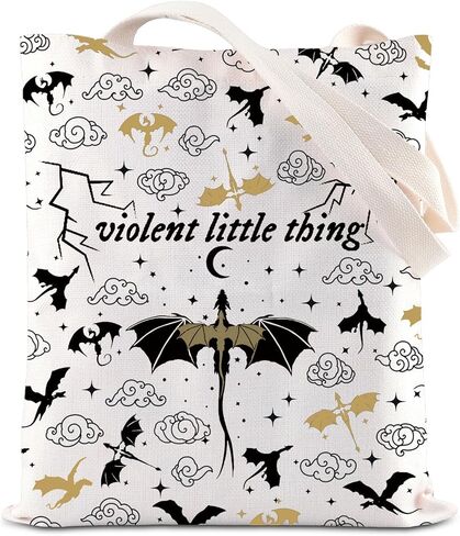 Kuiyai Wing Memrochandise Tote Dragon Rider Canvas Bag Dragon Lover Gift Riorson Gift Bag Counter Bag Bag in Kuwait