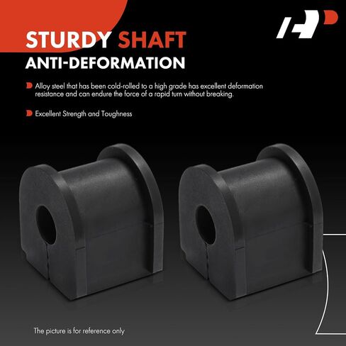 A-Premium 2 x Rear To Frame Sway Bar Bushing Kit, Compatible with Honda Civic 2006-2012 in Saudi Arabia