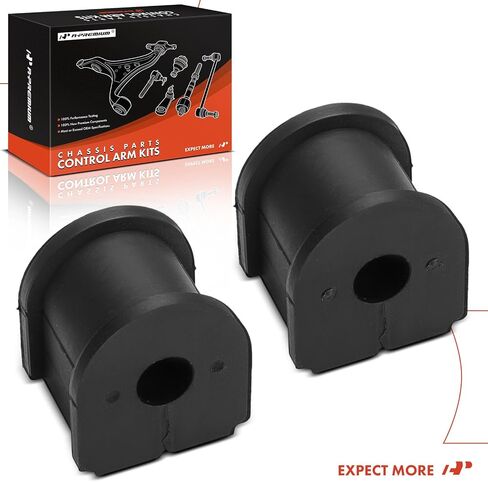 A-Premium 2 x Rear To Frame Sway Bar Bushing Kit, Compatible with Honda Civic 2006-2012 in Saudi Arabia