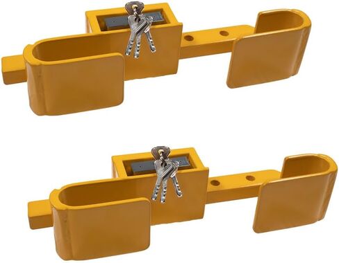 MyTee Products Highted Duty Container Door Lock W/badlock (4 Keys)-9 "to 17" قابلاً لضادة القفل القابل للتعديل in Saudi Arabia