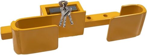 MyTee Products Highted Duty Container Door Lock W/badlock (4 Keys)-9 "to 17" قابلاً لضادة القفل القابل للتعديل in Saudi Arabia