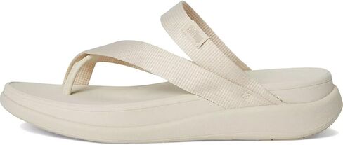 Fitflop Women F-Mode Go Webbbing Flatform Sling Toe-Post Sandals Wedge in Kuwait