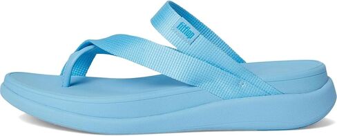 Fitflop Women F-Mode Go Webbbing Flatform Sling Toe-Post Sandals Wedge in Kuwait