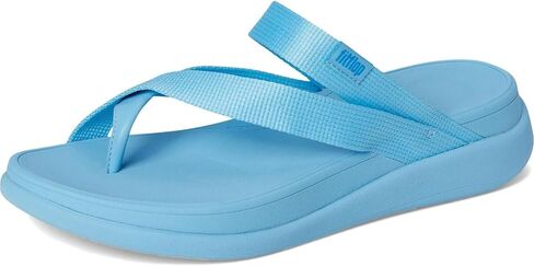 Fitflop Women F-Mode Go Webbbing Flatform Sling Toe-Post Sandals Wedge in Kuwait