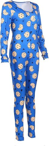 Women's Sexy Deep V Neck Onesie Pajamas Short Jumpsuit One Piece Romper Bodysuit Flapjacks with Drop Seat Butt Flap in Kuwait