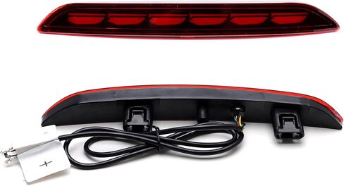 iJDMTOY OE-Spec Red Lens Full LED Rear Bumper Reflector Lights Compatible With Honda 2022-up Civic Hatchback, Function as Tail, Brake, Rear Fog Lamps & Sequential Blink Turn Signal in Saudi Arabia