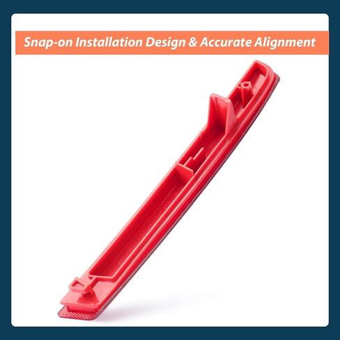 33505-STX-A11 Rear Right Passenger Side Bumper Reflector Lamp Compatible with Acura MDX 2010 2011 2012 2013, Red, Buckle Installation in Saudi Arabia