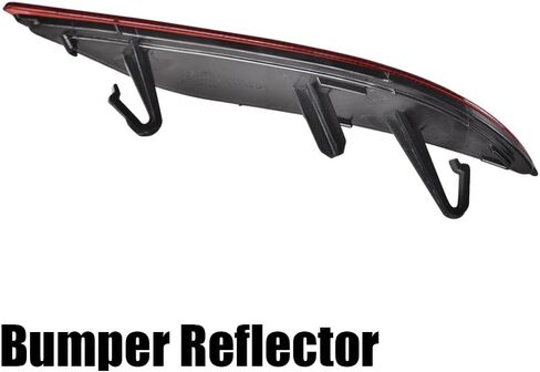 G-PLUS Rear Bumper Reflector Left Driver Side Compatible with Chevy Malibu Hybrid 2016-2019/Fit Chevy Malibu L 2016-2021/Fit Chevy Malibu 2016-2023(Submodel: LS, LT) 23174489 GM1184113 in Saudi Arabia