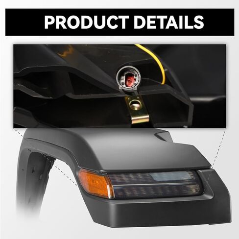 Front Fender Flares Style Factory Fit to Jeep Wrangler JL/JLU Rubicon 2018-2024 in Saudi Arabia