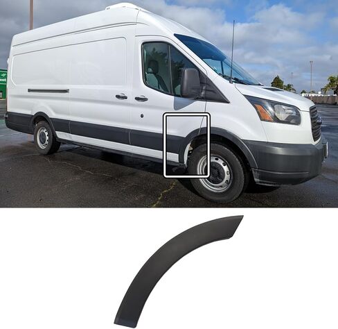 Front Wheel Arch Molding Flare For FORD TRANSIT 150/250/350/350HD 2015-2022 (Passenger Side) in Kuwait