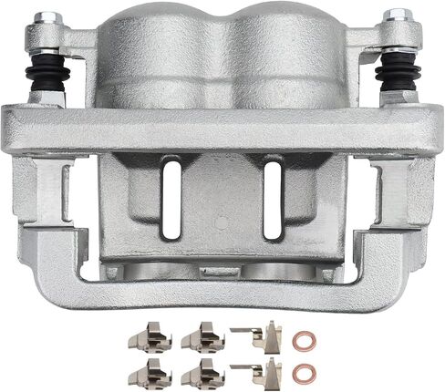 IRONTEK 18B4997 Front Left Driver Side Brake Caliper Fit for 2005 2006 2007 2008 2009 2010 2011 for Ford F-250 Super Duty, 2005-2011 for Ford F-350 Super Duty in Saudi Arabia