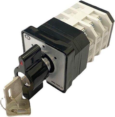 LW12-16YS2/3 with Key Rotaris ON-Off-ON Three Levels 690V 16A Control Circuit Power Supply Main Rotary Changeover Cam Switch in Saudi Arabia