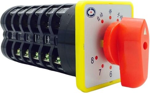 مفتاح الدوراري 8 دائرة LW5-16TM711/6 مفتاح التحويل العالمي 6 أقسام Silver Point Multi Lead in Saudi Arabia