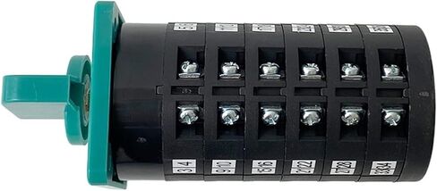 LW6-6 Universal Conversion Rotary Cam Switch Six Layer 5A 380V 3 Position 6 Poles 36 Terminals Silver Contact in Saudi Arabia