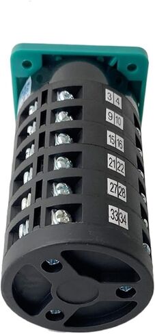 LW6-6 Universal Conversion Rotary Cam Switch Six Layer 5A 380V 3 Position 6 Poles 36 Terminals Silver Contact in Saudi Arabia