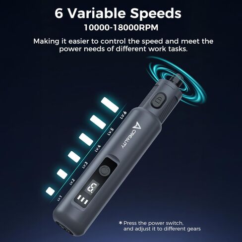 Creality Cordless Electric Screwdriver, Official 3D Printer Tool with 32 Pcs CRV Steel Screwdriver Bits 7-Speed Knob for Versatile Control Easy Operation For All Creality 3D Printer and Laser Engraver in Saudi Arabia
