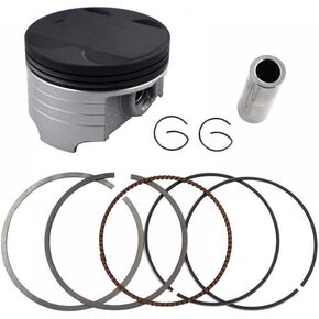 Motorcycle Piston And Ring Kit Compatible With AN250 1998-2006 DR250 1990-1995 Available Bore Size STD Plus 150 73 73.25 73.5 74 74.25 74.5mm(Oversize 100) in Saudi Arabia