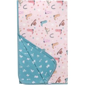 Copper Pearl Jumbo Premium Knit 3 Layer Stretchy Throw Blanket Luna in Kuwait