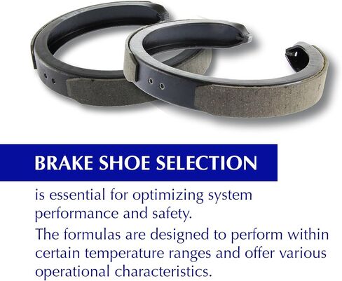 Centric Premium 111.08010 Automotive Replacement Brake Brake Shoe Set for Select 2003-2008 Toyota Corolla in Saudi Arabia