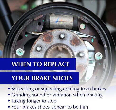 Centric Premium 111.08010 Automotive Replacement Brake Brake Shoe Set for Select 2003-2008 Toyota Corolla in Saudi Arabia