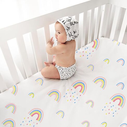 4PK Crib Sheets Pink Sheep in Kuwait