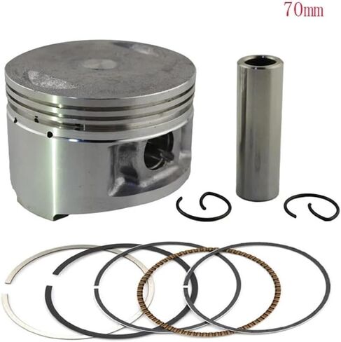 Motorcycle Cylinder Bore Size 70mm 70.25mm 70.50mm Piston Rings Kit for ST225 XT225 TT225 TTR225 TTR230 TW225(70.25mm Piston Kit) in Saudi Arabia