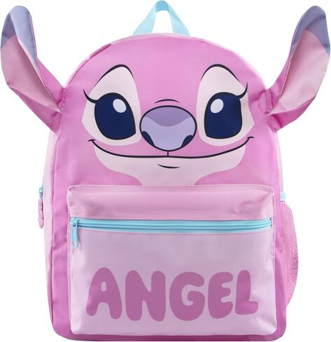 DISNEY Lilo And Stitch Backpack For Girls | Girls Backpack With 3D Stitch Ears | Stitch School Backpack | One Size Blue in Saudi Arabia