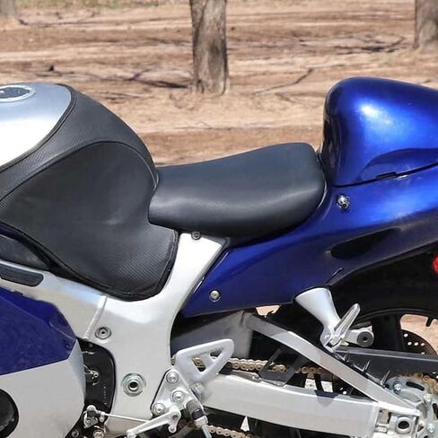 XMT-Moto Front Rider Driver Sent Pit For Suzuki Hayabusa GSX1300R 1999-2007 ، Black in Saudi Arabia