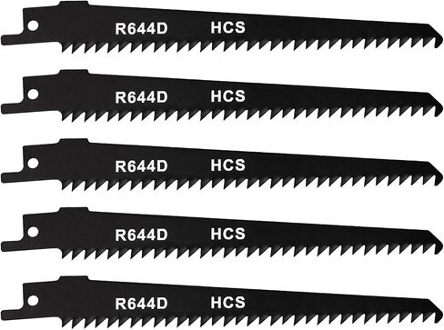9" 6TPI Reciprocating Saw Blade, Bi-Metal Sabre Saw Blades Better Wear Resistance for Wood & Metal Demolition (3-Pack) in Kuwait
