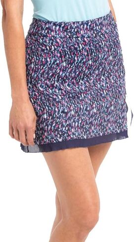 EP New York Dwirl Print 16.5 inch women golf skort in Saudi Arabia