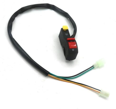Two Function Switch Handle Electric Starter On Off Button For ATV And Motorcycle With 4 Wire Connection in Saudi Arabia