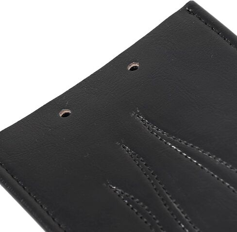 Motorcycle Flame PU Leather Gas Tank Panel Bib for Harley Dyna FXDWG 1993-2003, Softail FLSTF 2000-2017, Black in Saudi Arabia