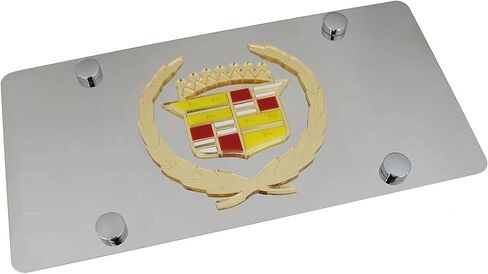 Eurosport Daytona- Compatible with -, Cadillac - Stainless Steel License Plate in Saudi Arabia