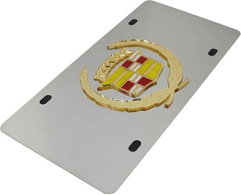 Eurosport Daytona- Compatible with -, Cadillac - Stainless Steel License Plate in Saudi Arabia