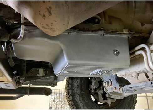 B&M 70395 Hi-Tek Transmission Pan Natural in Saudi Arabia