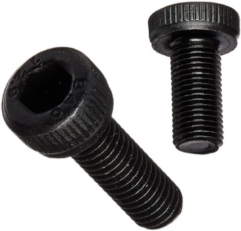 RUIAN 120Pcs M3 x 30mm Socket Head Cap Screws Alloy 12.9 Steel Fully Threaded Knurled,Black in Saudi Arabia