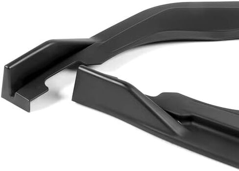 3 قطع الأمامية مصد أمامي مفسد مفسد الجسم الجانبي مجموعة الحماية المتوافقة مع 2020-2024 Toyota Corolla XSE/SE طراز (مات الأسود) in Kuwait