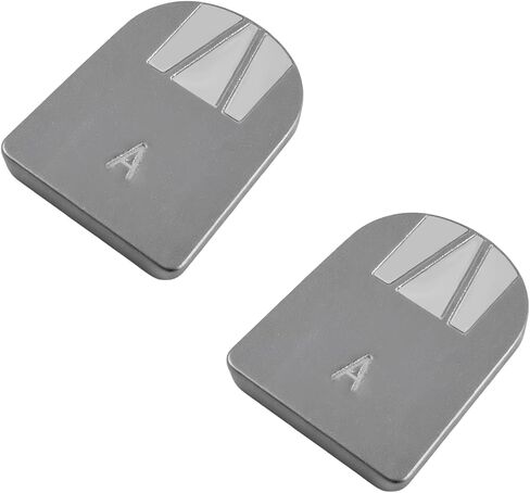 2PCS Car Rear View Mirror Mount,Aluminum Rearview Mirror Bracket Replacement Compatible with Buick Chevrolet GMC Oldsmobile Pontiac,Essential Rear View Mirrors Accessories in Saudi Arabia