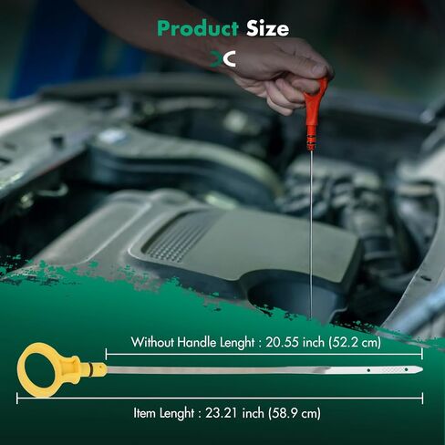 SCITOO for Ford for Lincoln Oil Dipstick Transmission Dipstick Fits for 2013-2018 for Ford for Edge 2015-2019 for Lincoln MKC 2013-2016 for Lincoln MKT Oil Dip Stick CJ5Z-6750-A in Saudi Arabia