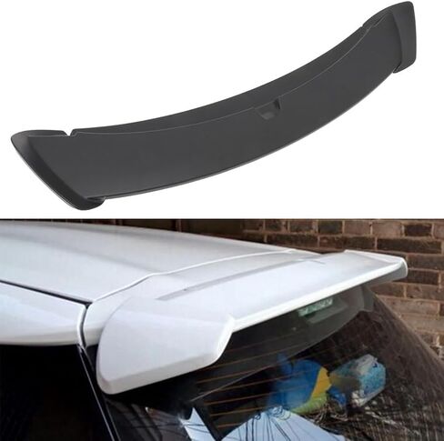 SCITOO ABS Rear Window Roof Spoiler Fit for 2006-2011 For Toyota For Yaris Hatchback Matte Black Rear Window Roof Spoiler in Saudi Arabia