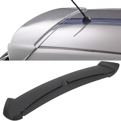 SCITOO ABS Rear Window Roof Spoiler Fit for 2006-2011 For Toyota For Yaris Hatchback Matte Black Rear Window Roof Spoiler in Saudi Arabia