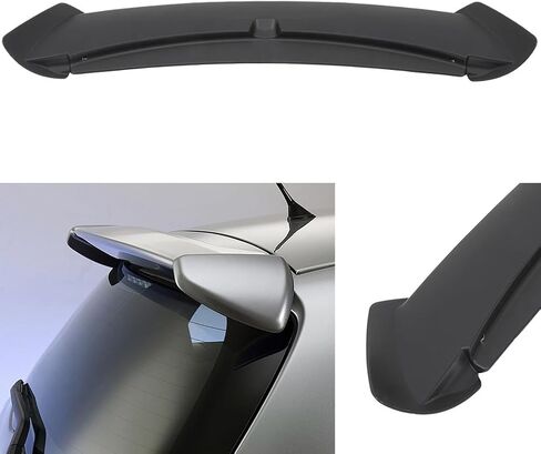 SCITOO ABS Rear Window Roof Spoiler Fit for 2006-2011 For Toyota For Yaris Hatchback Matte Black Rear Window Roof Spoiler in Saudi Arabia