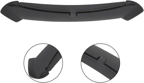SCITOO ABS Rear Window Roof Spoiler Fit for 2006-2011 For Toyota For Yaris Hatchback Matte Black Rear Window Roof Spoiler in Saudi Arabia