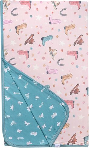 Copper Pearl Jumbo Premium Knit 3 Layer Stretchy Throw Blanket Luna in Kuwait